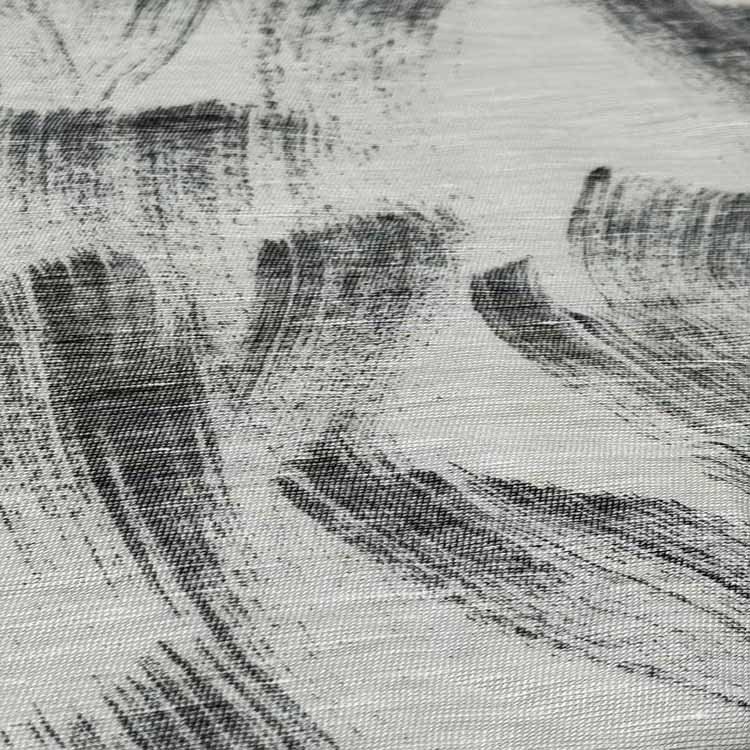 Silk And Linen Blended Fabric